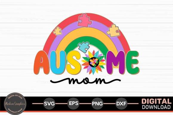 Ausome Mom SVG: Essential Graphics for Crafts