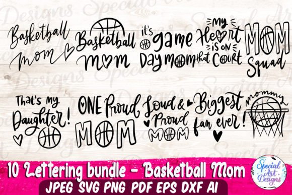 Basketball Mom SVG: Premium Graphics for Crafts