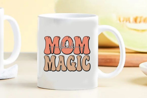 Black Mom Magic: Retro Graphics for Crafts & Branding