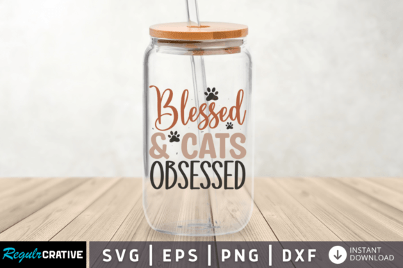Blessed Cats Obsessed SVG: A Designer's Review