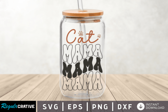 Cat Mama SVG Design: Elevating Crafts and Graphics