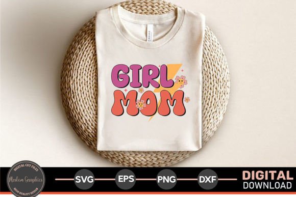 Girl Mom - Mama Retro SVG: A Designer's Review