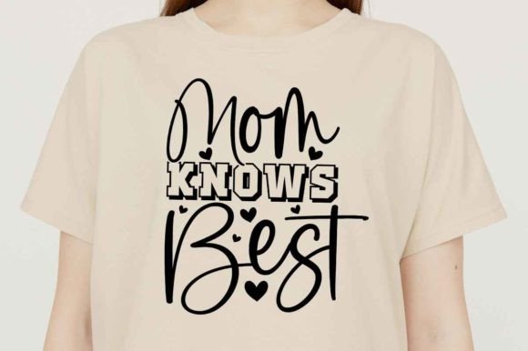 Mom Knows Mom SVG: Fresh Graphics for Crafts