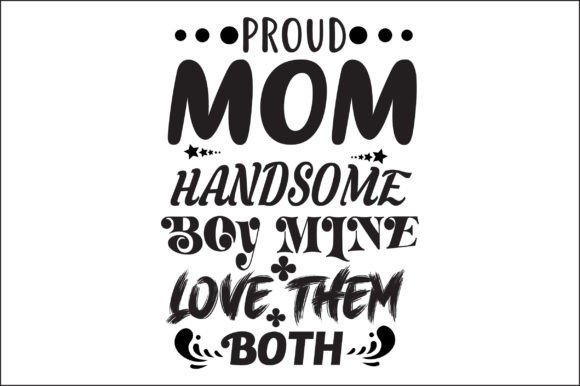 Proud Mom SVG: Graphics for Crafts & Brands
