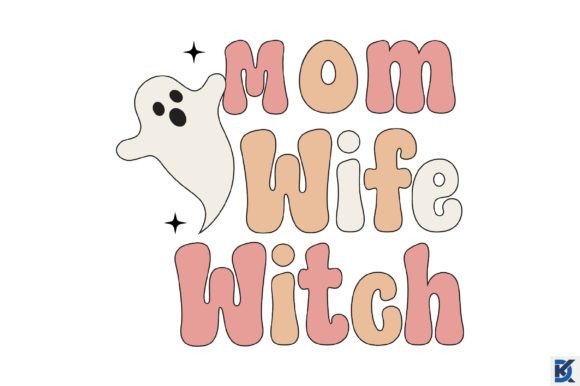 Retro Mom Wife Witch SVG: Graphics for Crafts