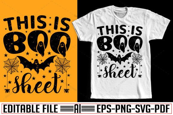 This is Halloween Boo Sheet: Graphics for Crafts